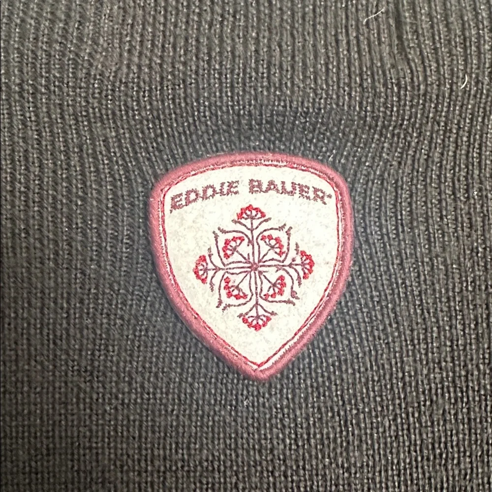 Gorgeous Eddie Bauer black Merino wool sweater XS - Picture 9 of 10